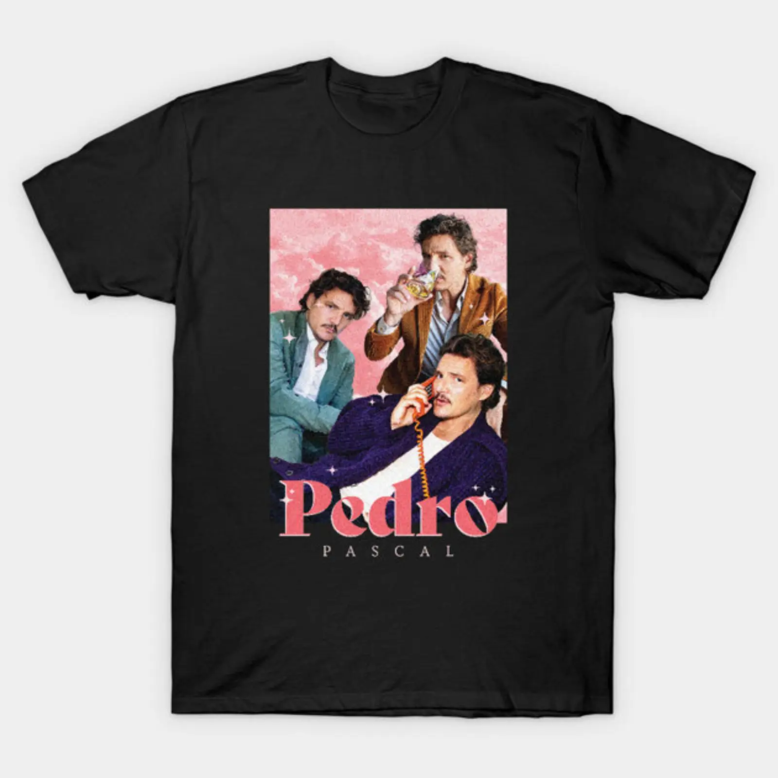 Vintage Fashion Design - Pedro Pascal T Shirt vintage Washed