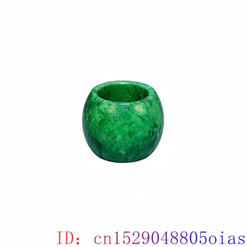 22mm Green Real Jade Rings for - Vintage Fashion Rings For Women recension och pris