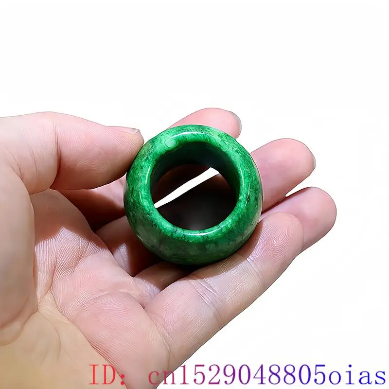 22mm Green Real Jade Rings for - Vintage Fashion Rings For Women recension och pris