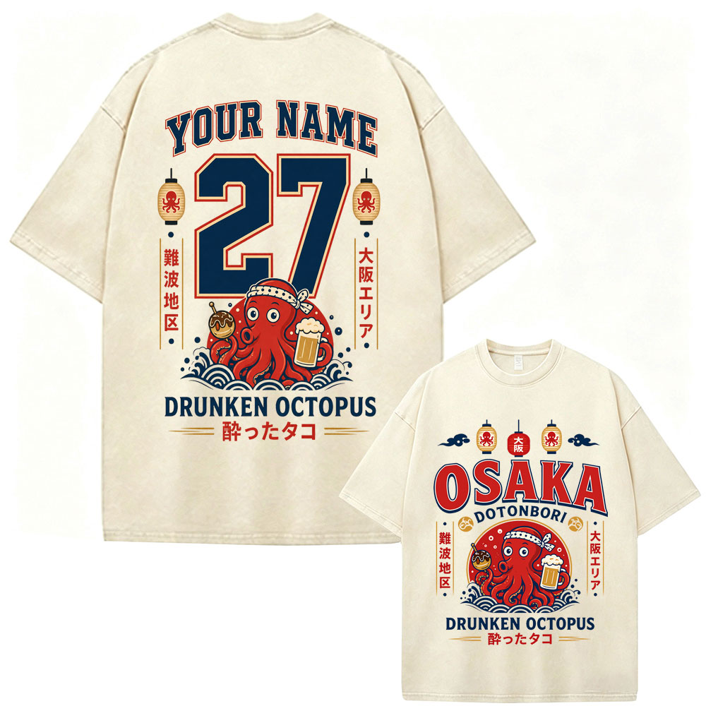 Osaka Dotonbori Drunken Octopu - Vintage Fashion Osaka recension och pris
