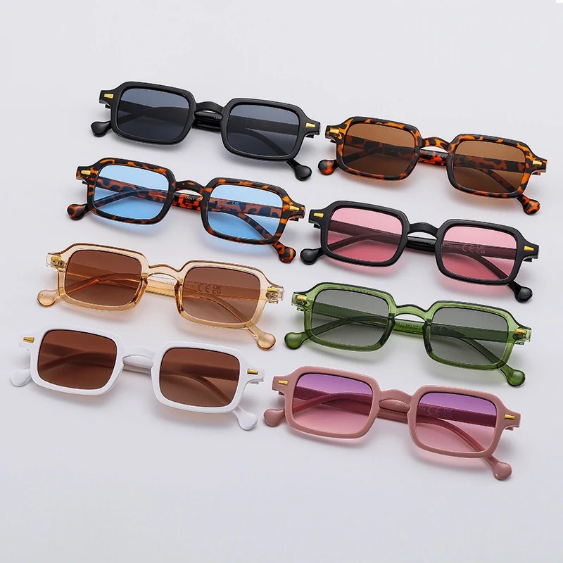 Luxurious Rectangle Sunglasses - Vintage Fashion Glasses recension och pris