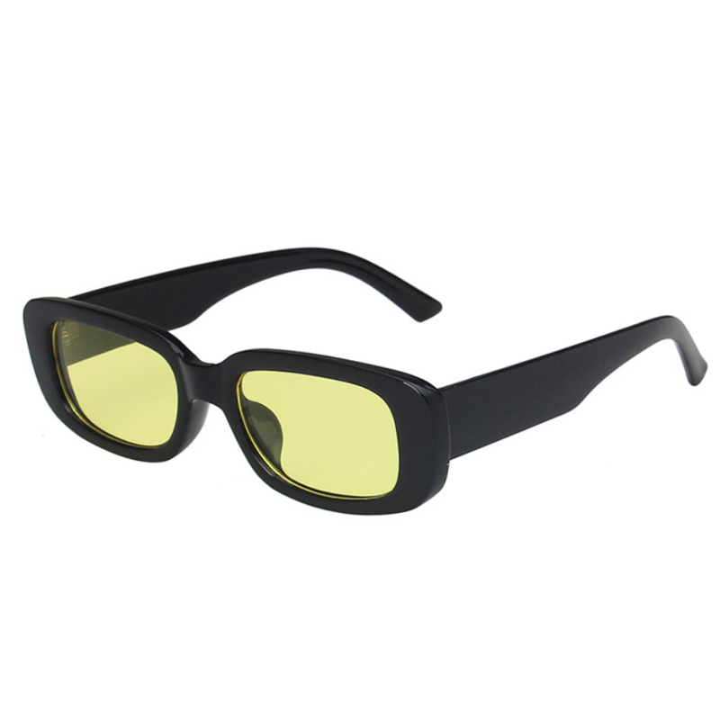 1/4pcs New Small Square Sungla - Vintage Fashion Glasses recension och pris