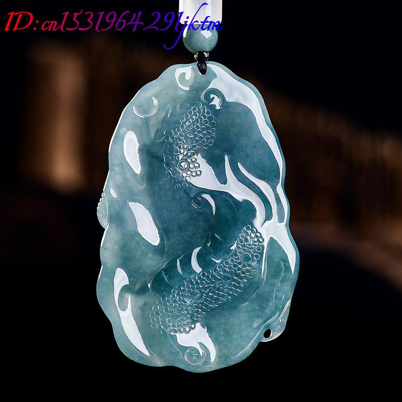 Natural Burmese Jadeite Dragon - Vintage Fashion Design recension och pris