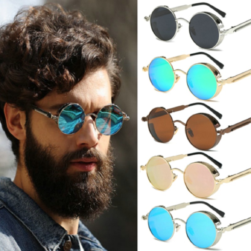 Metal Steampunk Sunglasses Men - Vintage Fashion Glasses recension och pris