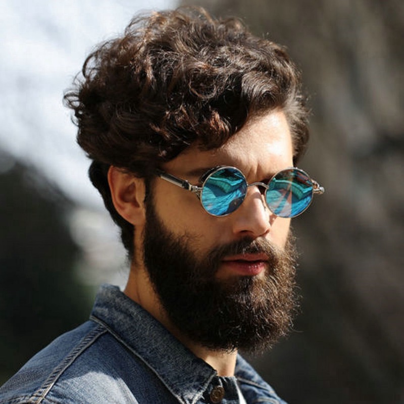 Metal Steampunk Sunglasses Men - Vintage Fashion Glasses recension och pris