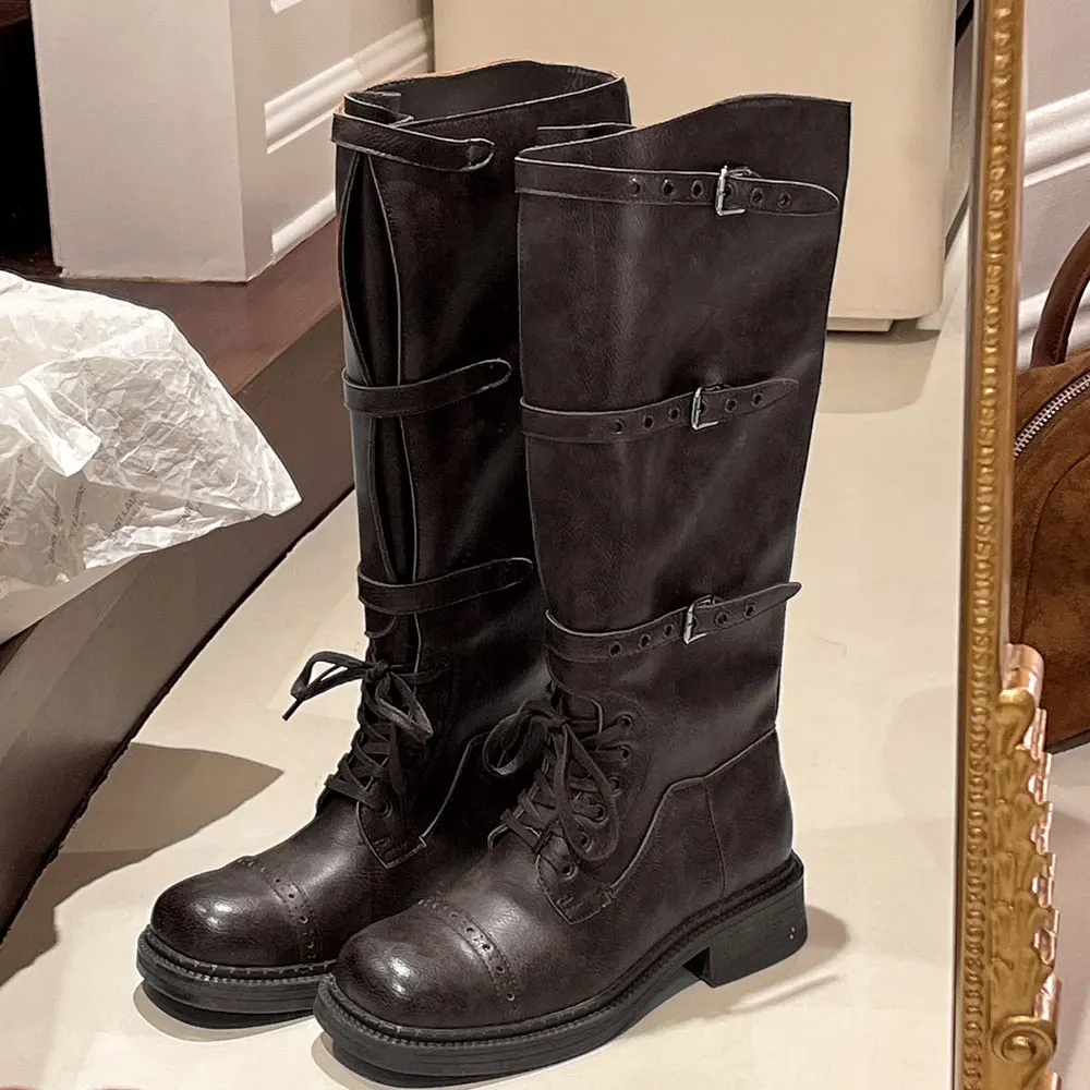 Women's Knee High Boots Vintag - Vintage Fashion Design recension och pris