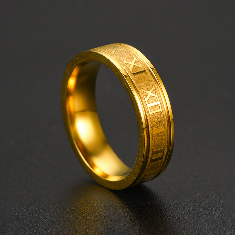 Vintage Roman Numerals Cool St - Vintage Fashion Rings For Women recension och pris