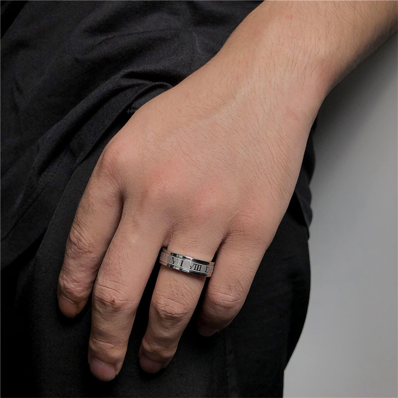 Vintage Roman Numerals Cool St - Vintage Fashion Rings For Women recension och pris