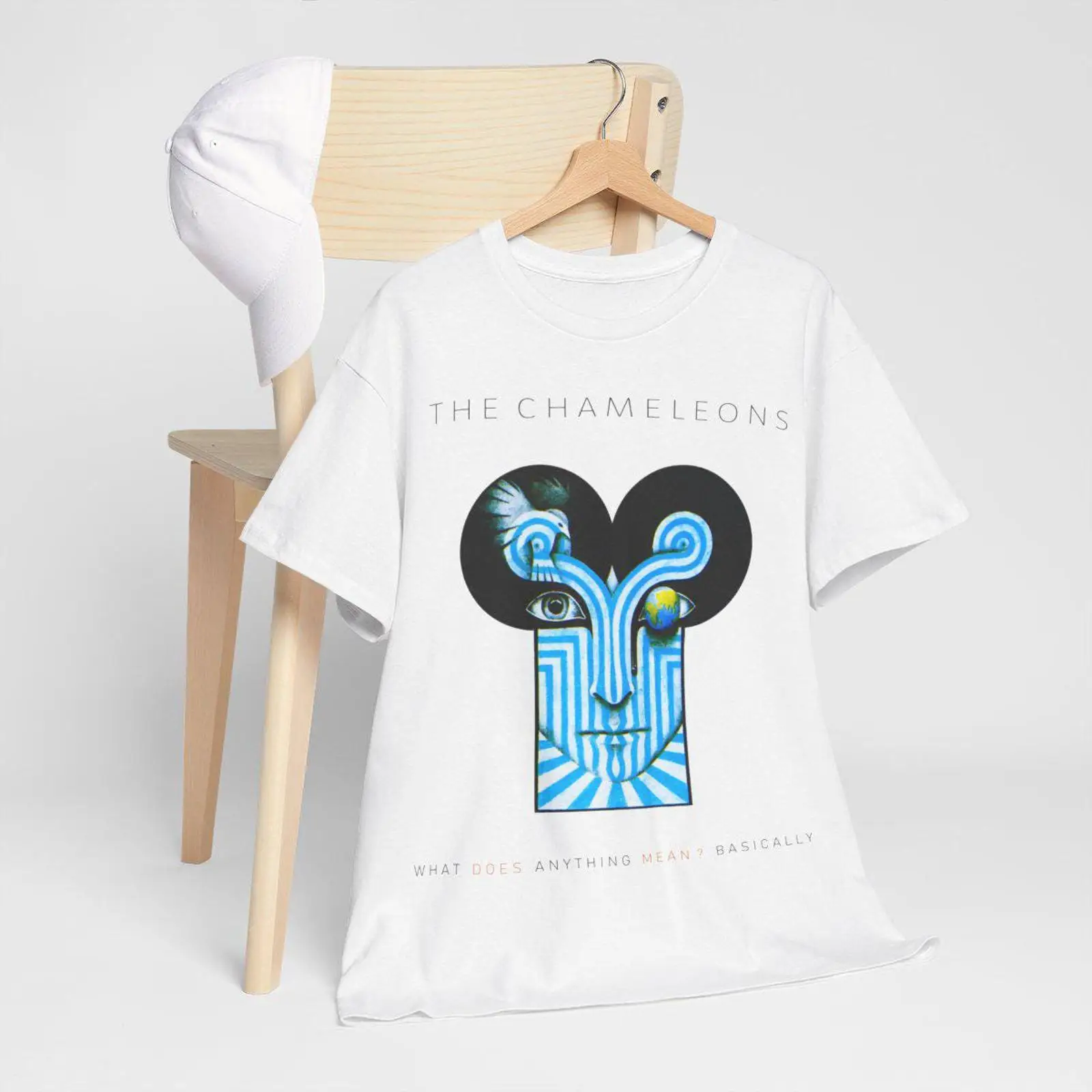 The Chameleons UK T Shirt post - Vintage Fashion Uk recension och pris