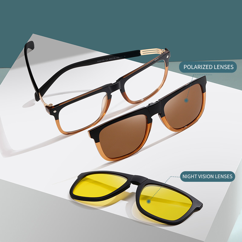 Sun Glasses Clip On Polarized  - Vintage Fashion Glasses recension och pris