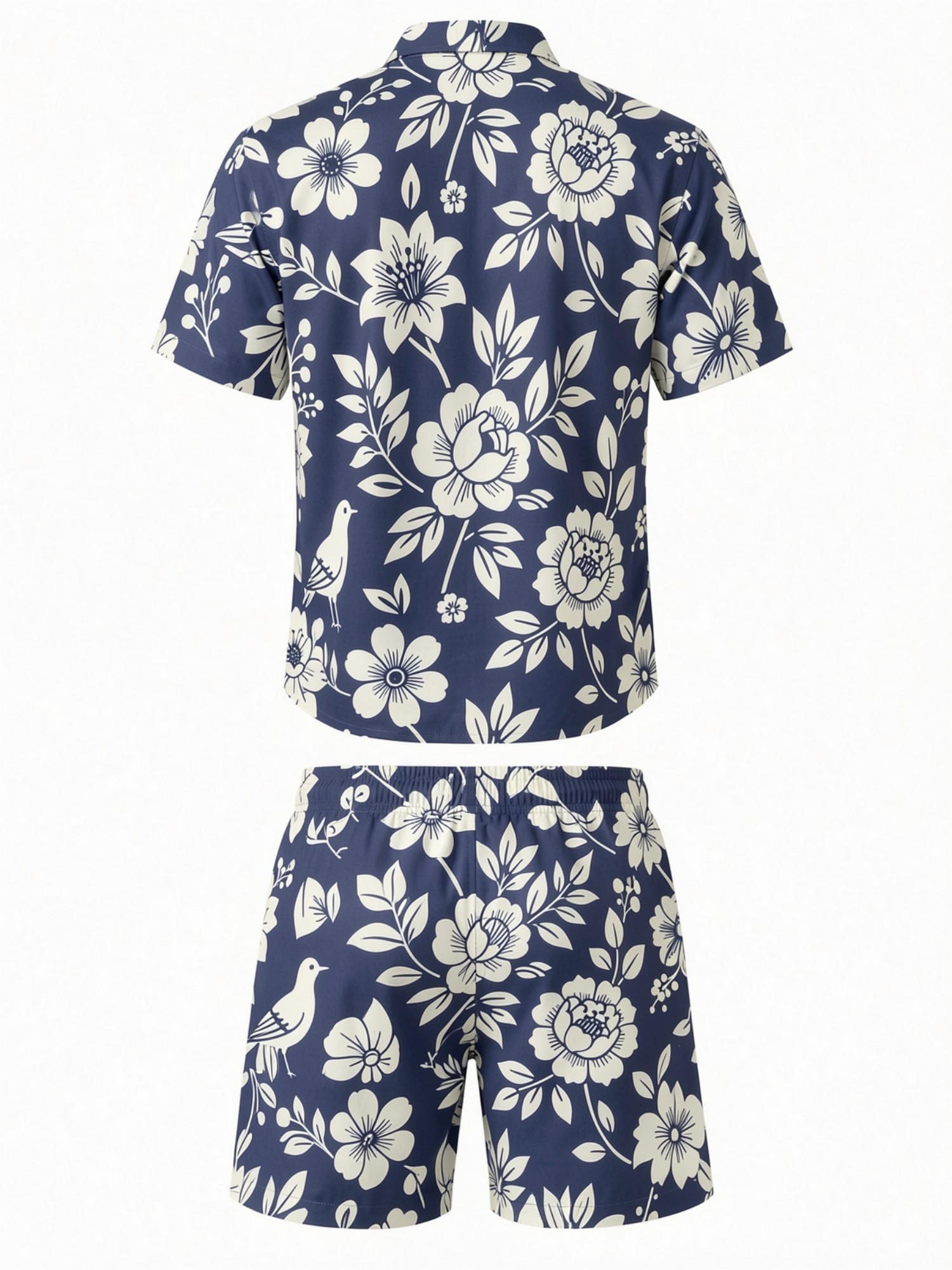 Mens Floral Short Sleeve Shirt - Printed Floral Shirt recension och pris