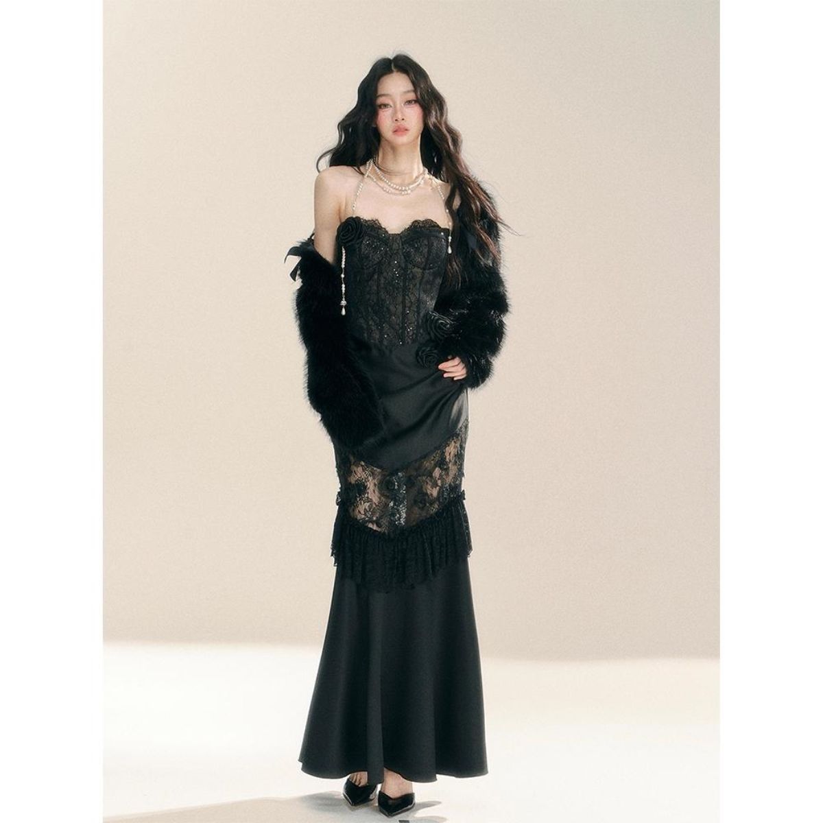 Vintage Gothic Grunge Y2k Lace - Vintage Fashion Design recension och pris