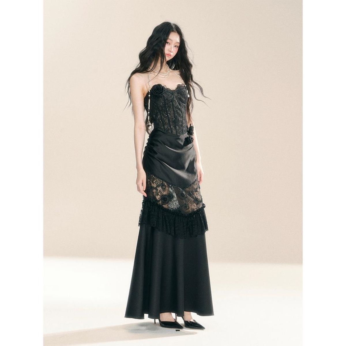 Vintage Gothic Grunge Y2k Lace - Vintage Fashion Design recension och pris