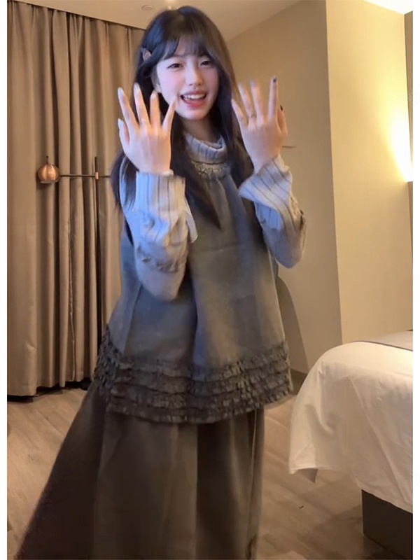 Korean Style Artistic Three-Pi - Vintage Fashion Years recension och pris