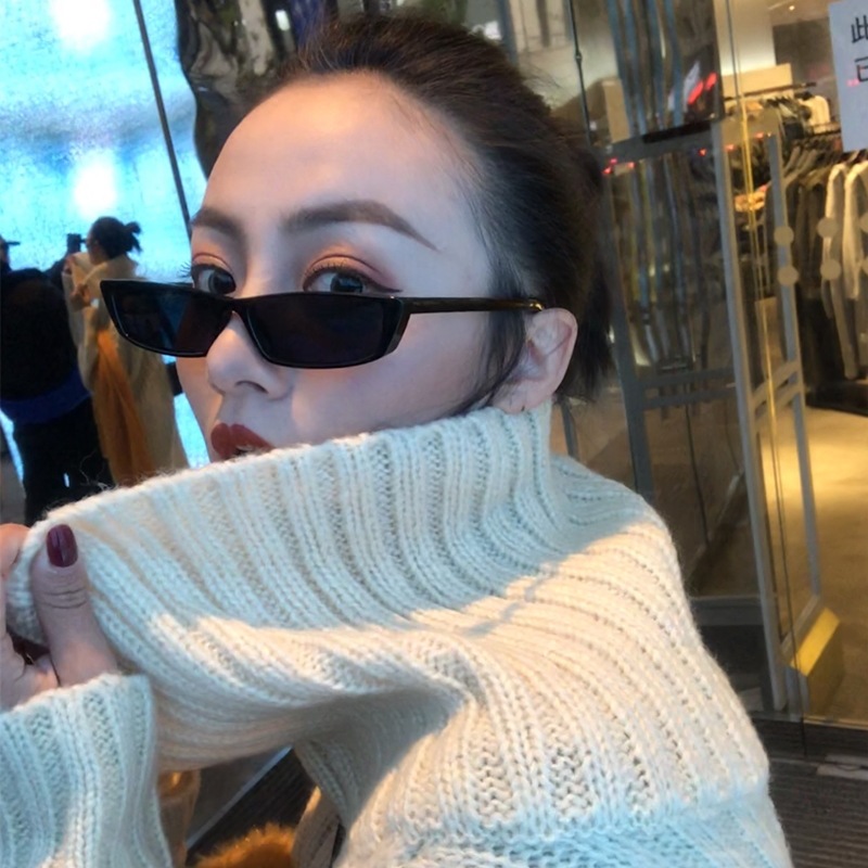 Small Rectangle Sunglasses Fas - Vintage Fashion Glasses recension och pris