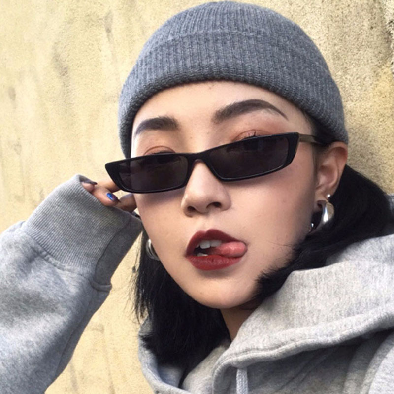 Small Rectangle Sunglasses Fas - Vintage Fashion Glasses recension och pris