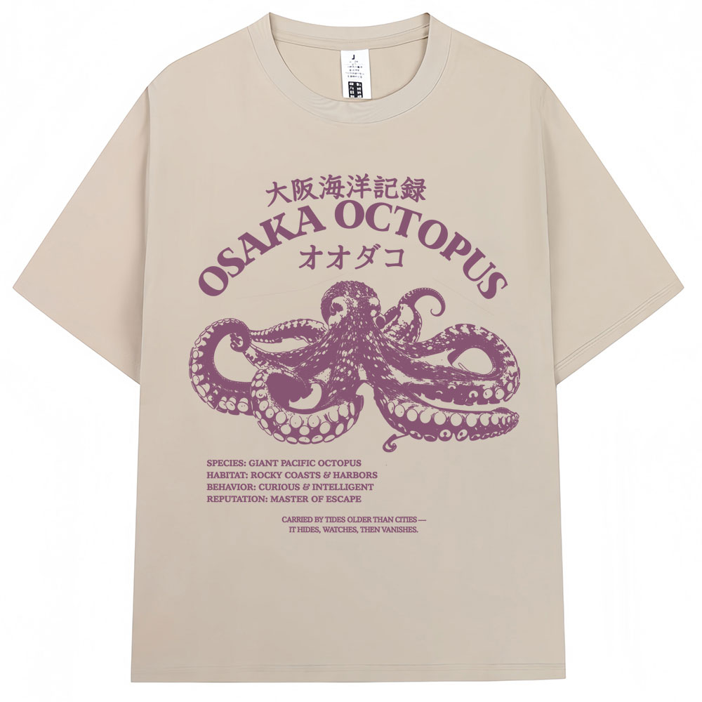 Japanese Style Osaka Octopus T - Vintage Fashion Osaka recension och pris