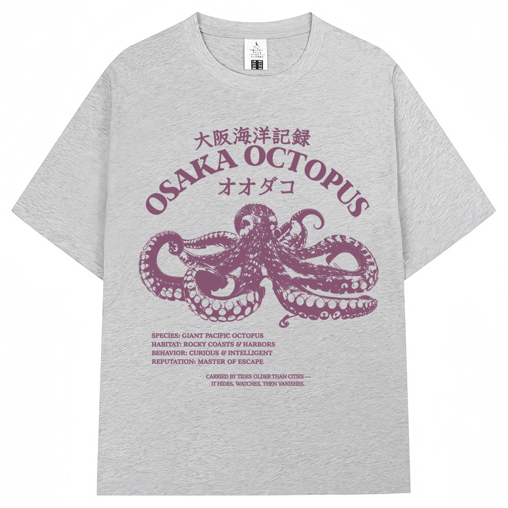 Japanese Style Osaka Octopus T - Vintage Fashion Osaka recension och pris