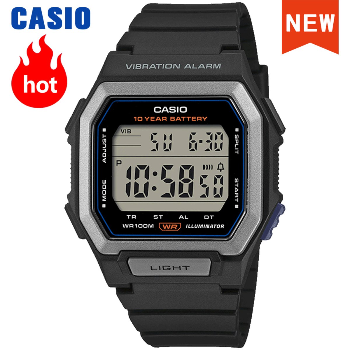 Casio Watch New 2026 Model W-7 - Vintage Fashion Model recension och pris