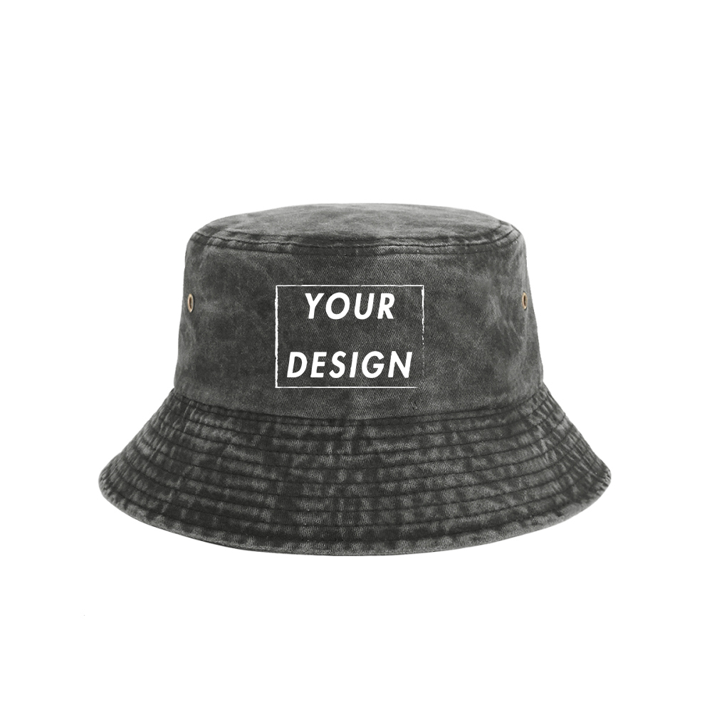 Custom Washed Vintage Bucket H - Vintage Fashion Design recension och pris