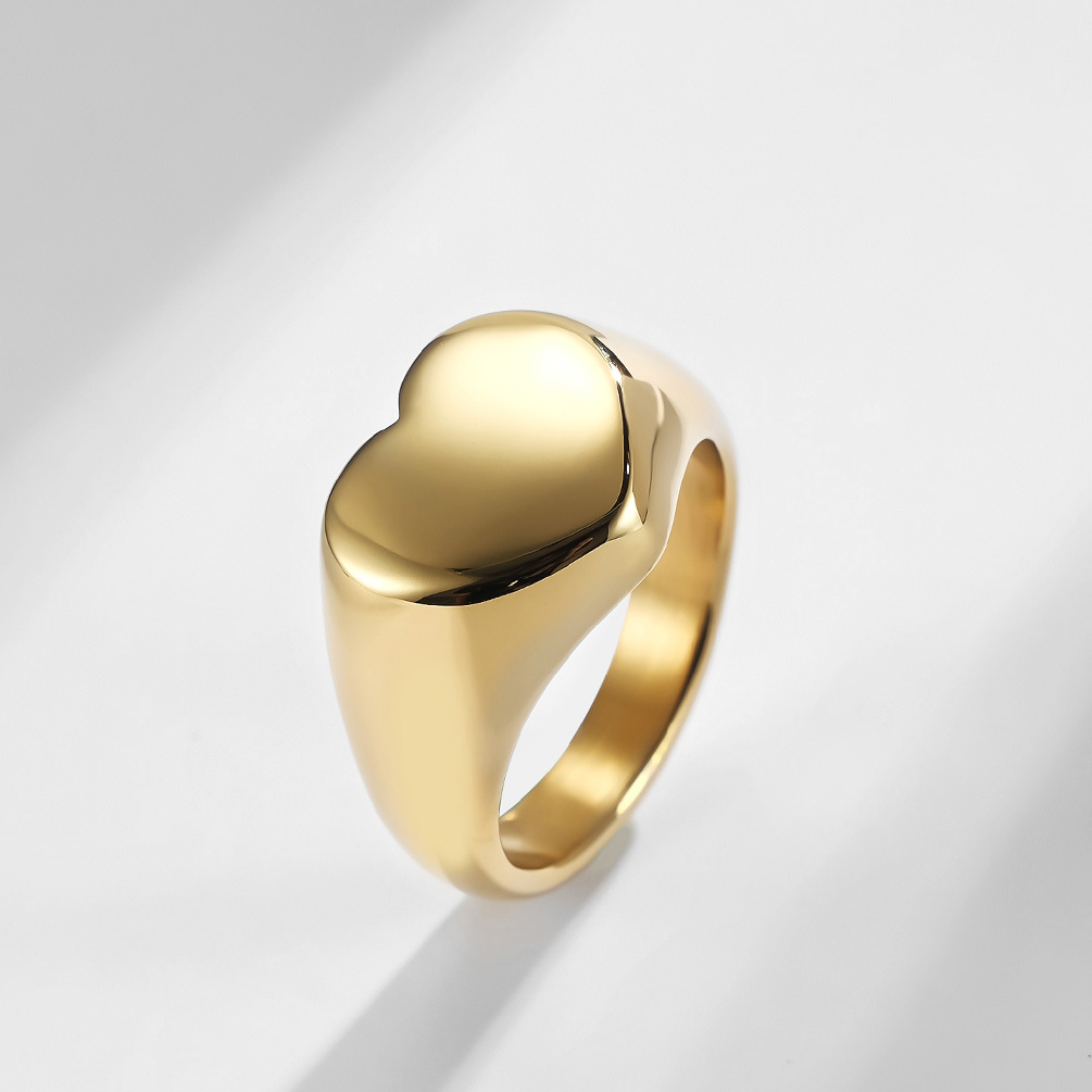 Customized Women Signet Ring C - Vintage Fashion Rings For Women recension och pris