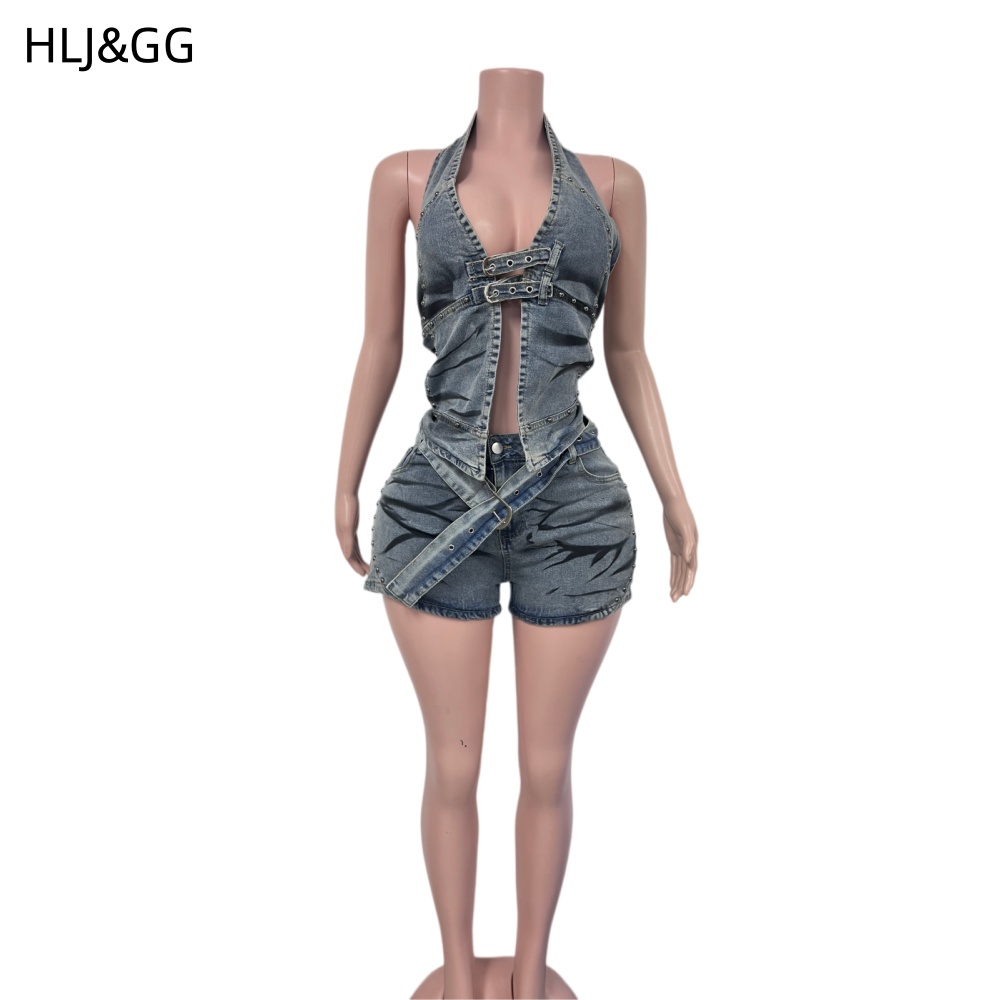 HLJ&GG Blue Vintage Denim Holl - Vintage Fashion Club recension och pris