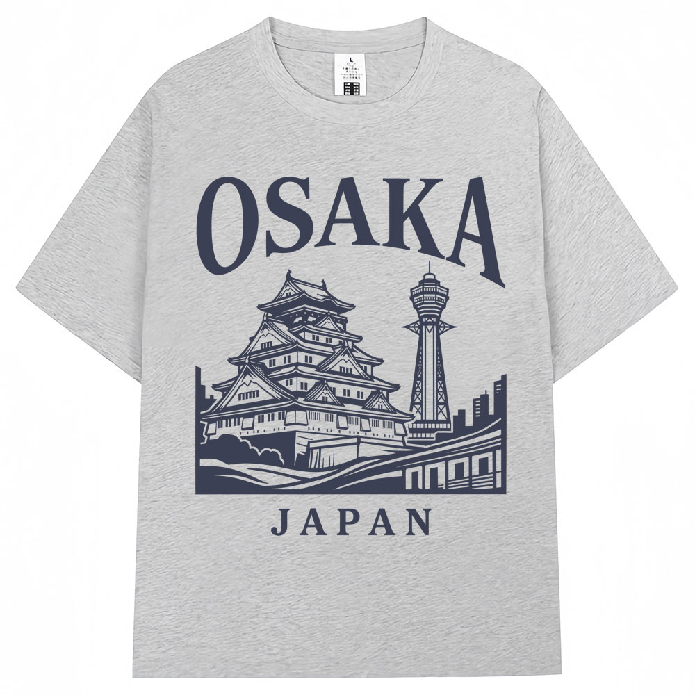 Japanese Style Osaka Print T-s - Vintage Fashion Osaka recension och pris
